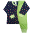 Pijama Corações com Calça Verde Limão 1 +R$ 49,00